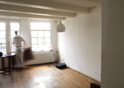 Spuistraat huis renovatie project - Vitalie aan het werk